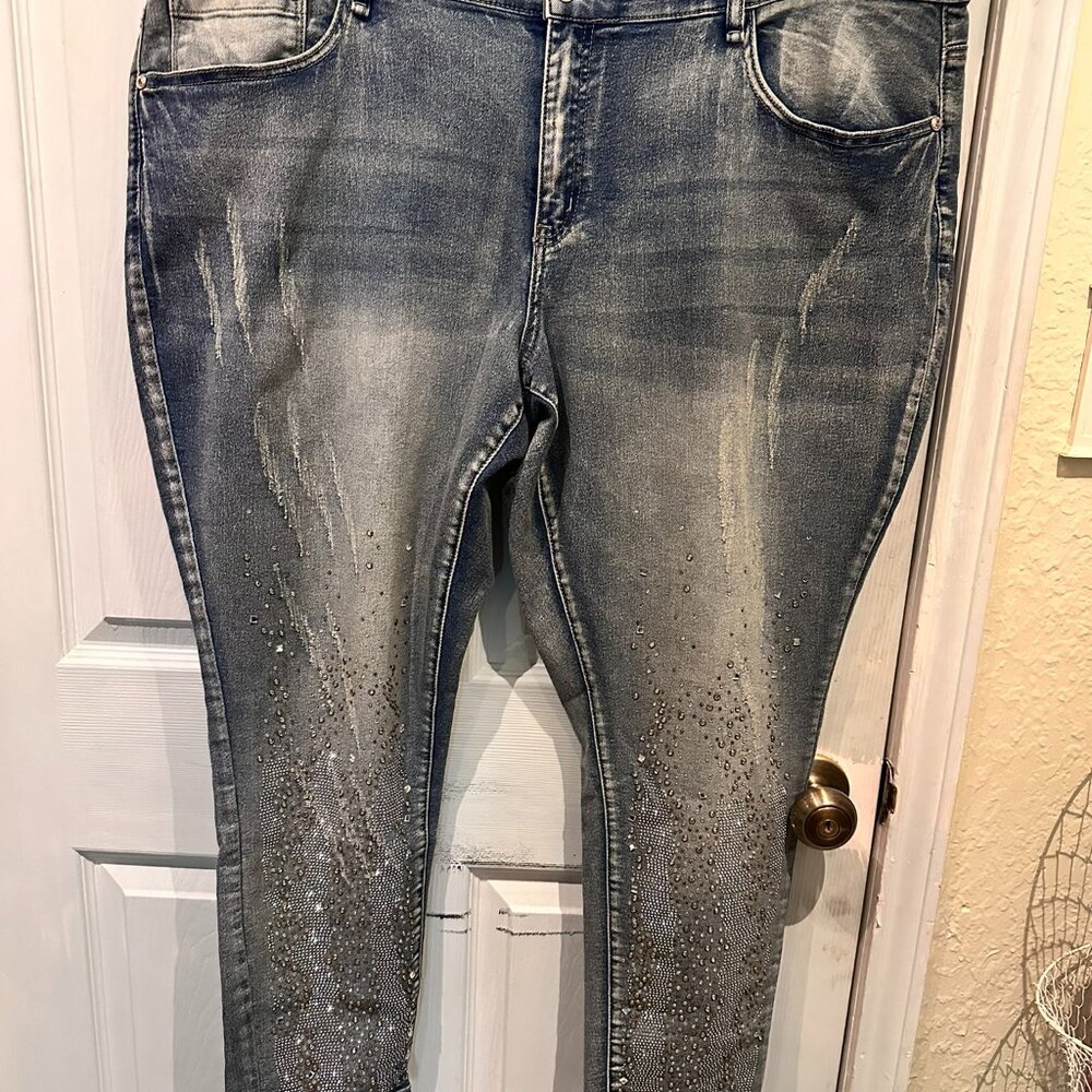 Venus Skinny jeans Size 24R featuring rhinestones